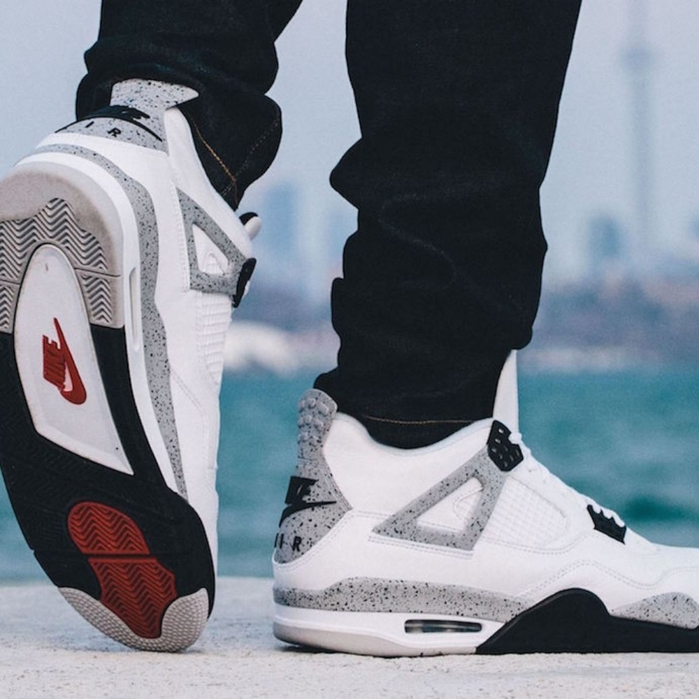 Nike Air Jordan 4 White Cement